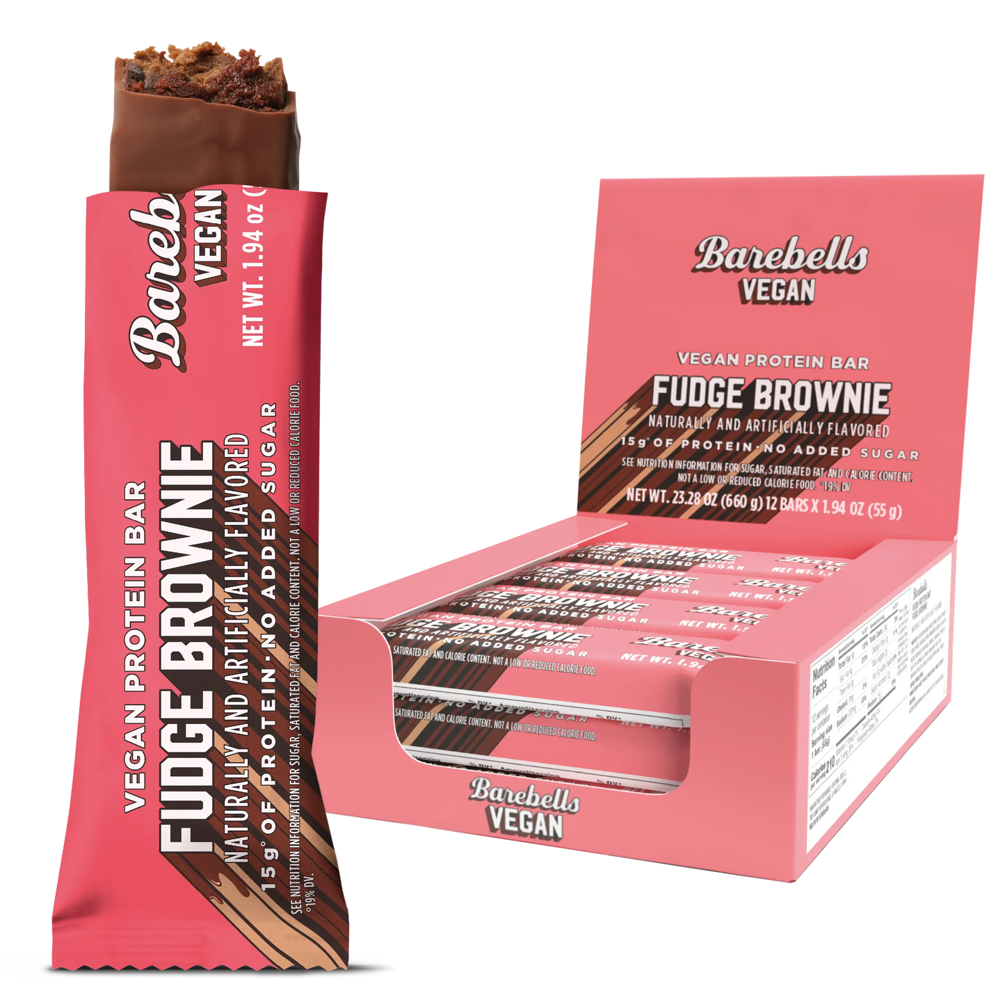 Barebells vegan Fudgie brownie