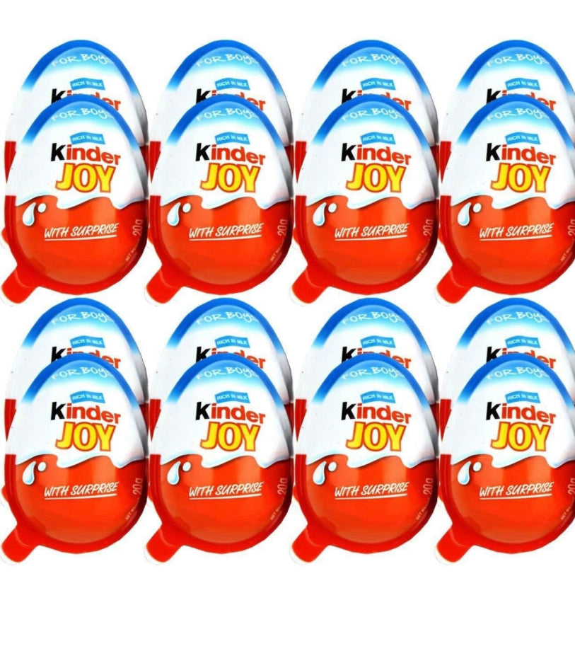 kinder eggs blue 24ct