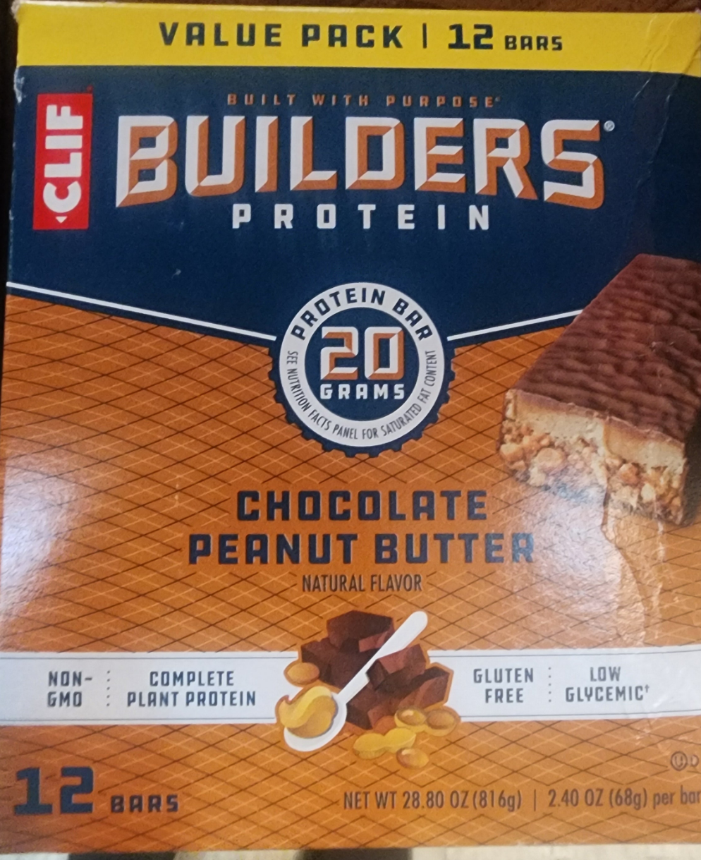 Clif builder choc pb