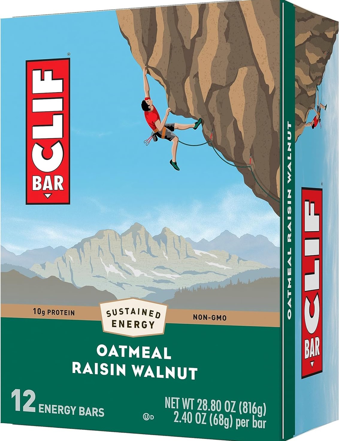 CLIF BARS OATMEAL RAISAN 10CT