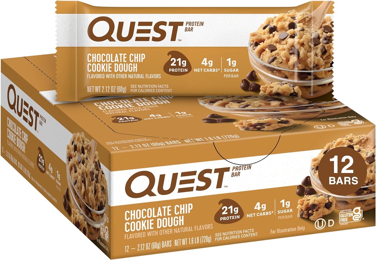 QUEST BARS COOKIE DOUGH