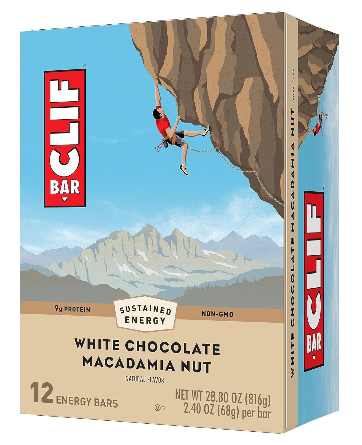 CLIF BARS WHITE MACADEMIA 15CT