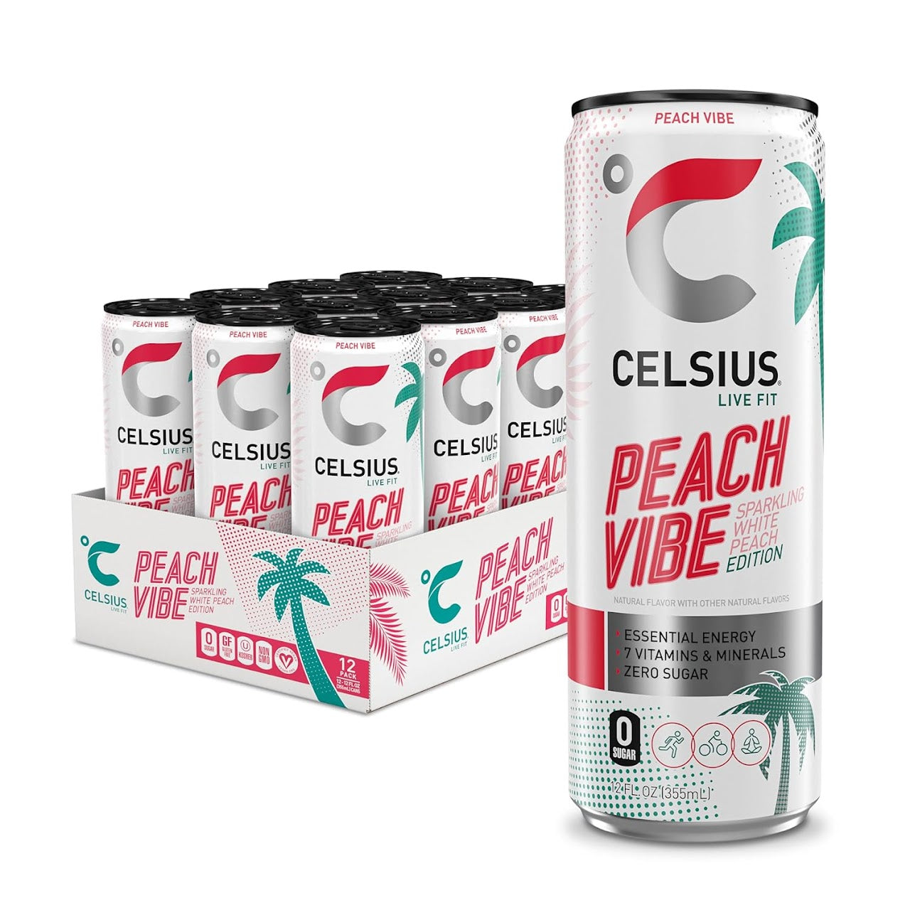 CELSIUS PEACH VIBE