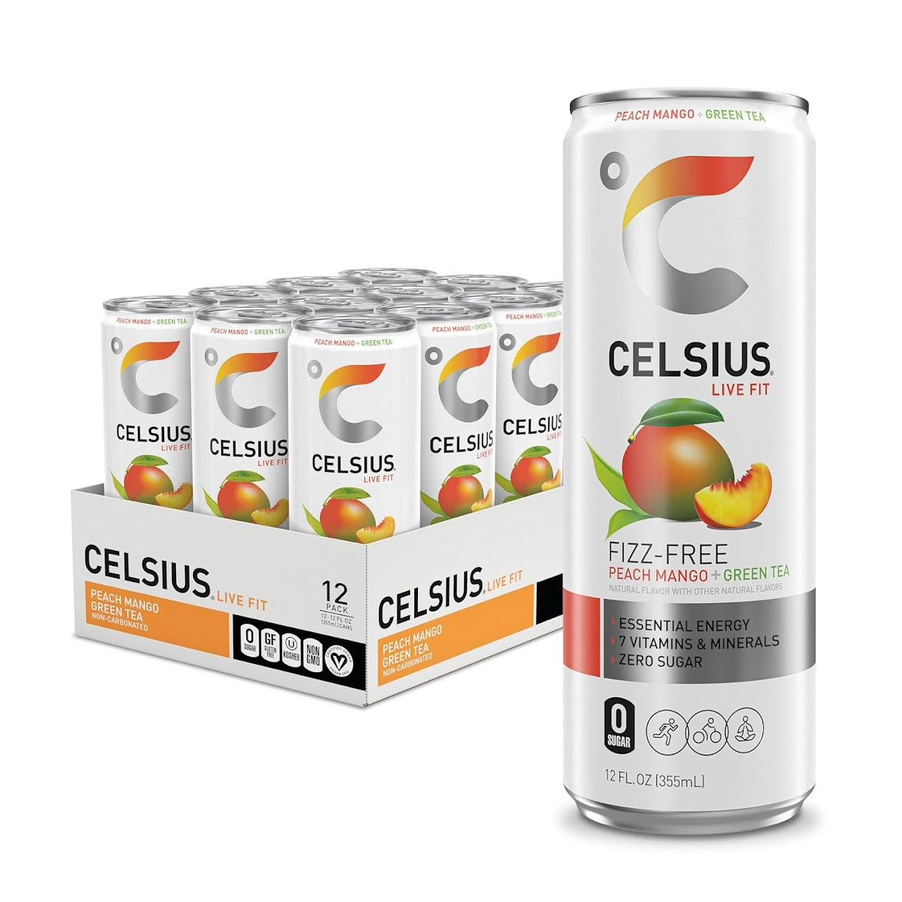 CELSIUS PEACH MANGO