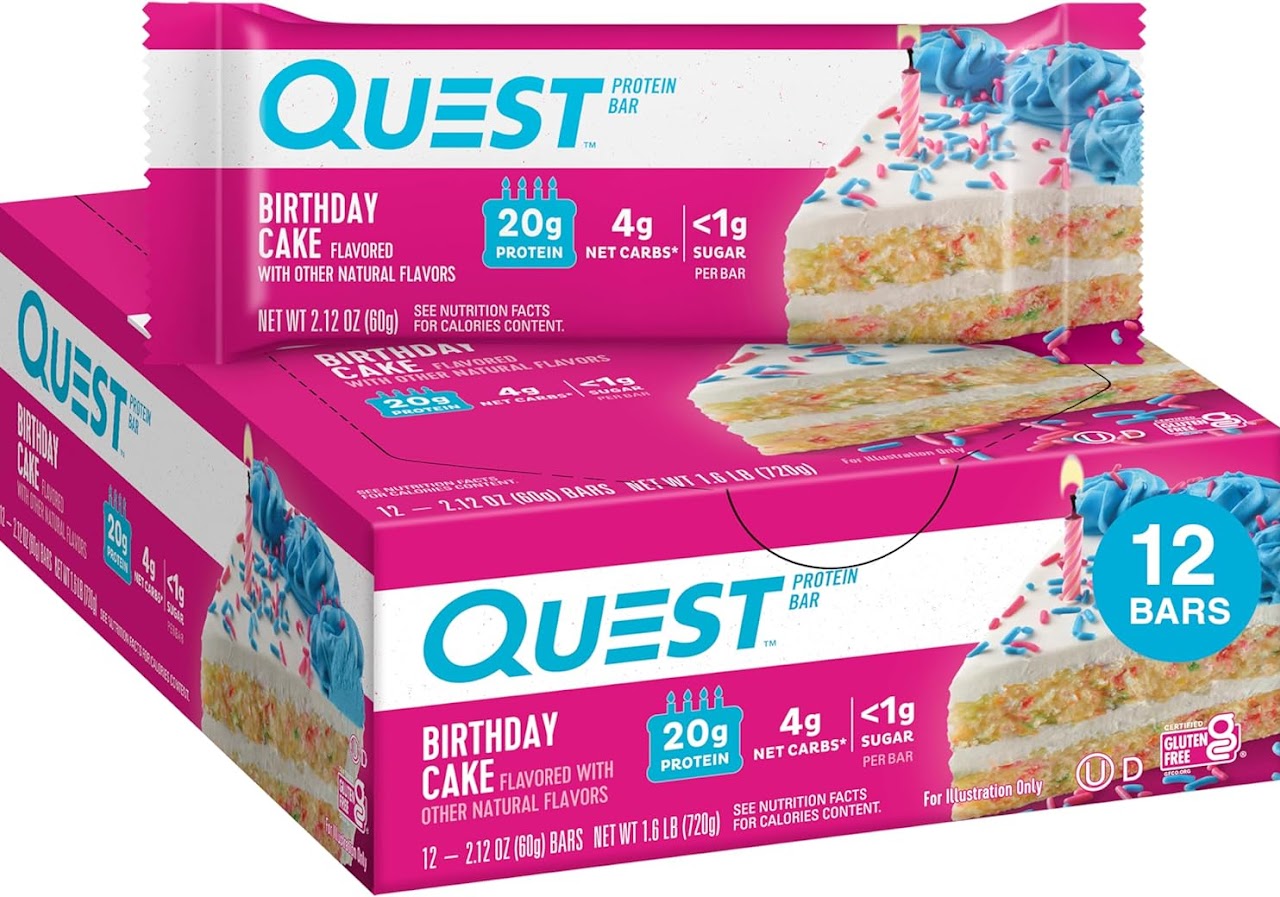 QUEST BARS BIRTHDAY