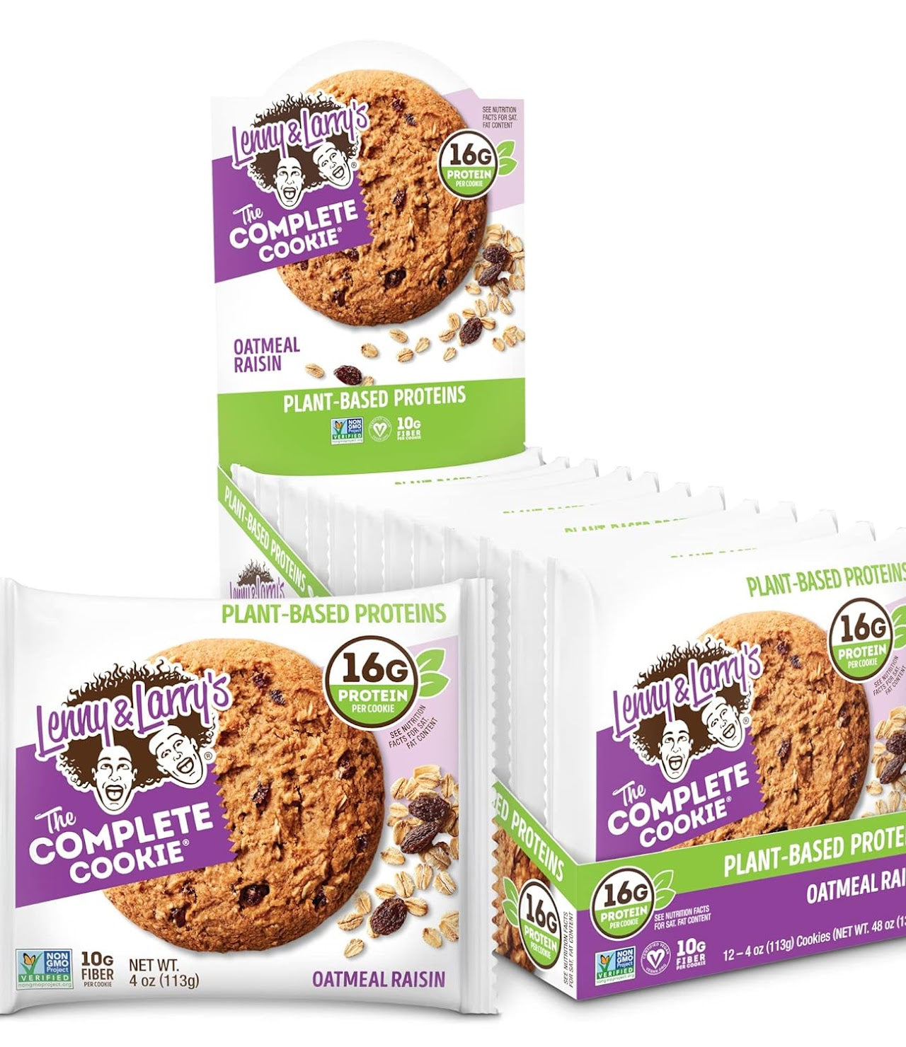LENNY LARRY COOKIES OATMEAL RAISAN