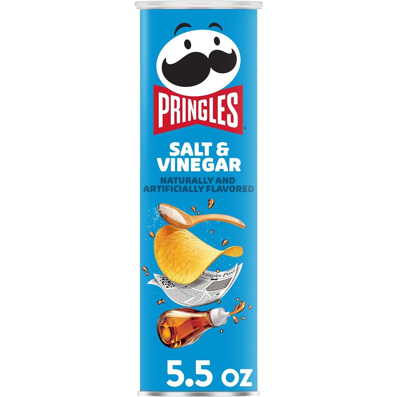 PRINGLES BIG 14CT SALT & VINEGAR
