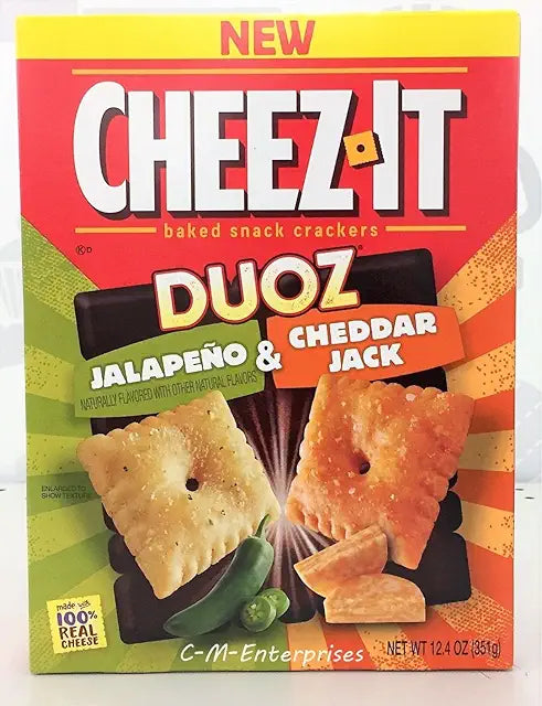 CHEEZ IT CRUNCH ZESTY JALAPENO CHEDDAR 6ct grab&go