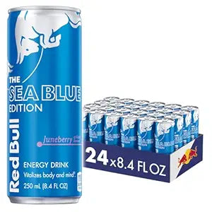 Red Bull8oz sea blue edition