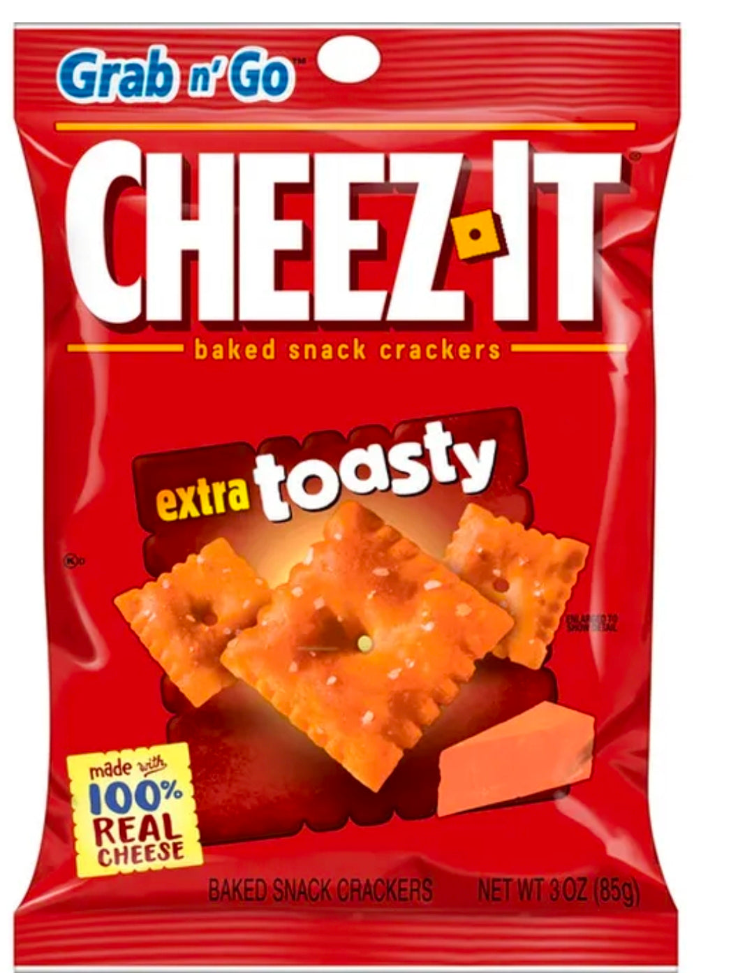 CHEEZ IT xtra toasty 3OZ/6Ct