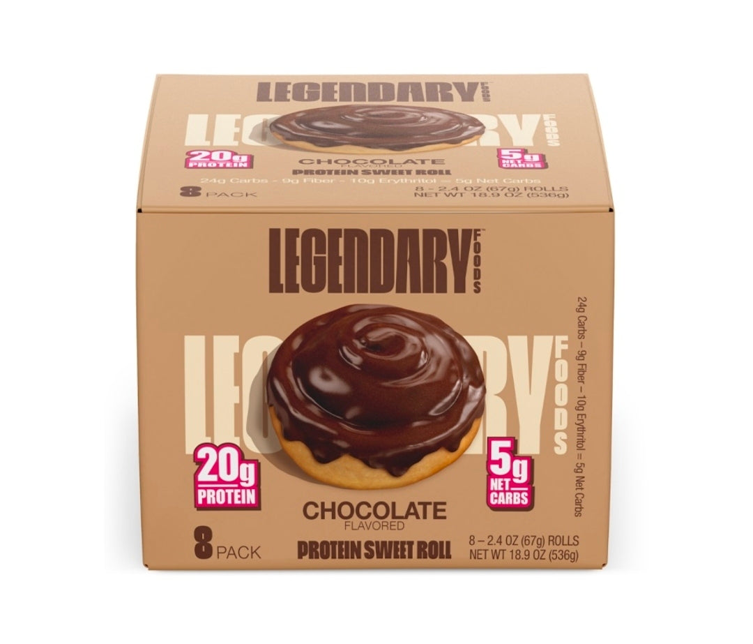 Legendary choc.sweetroll bun 8ct