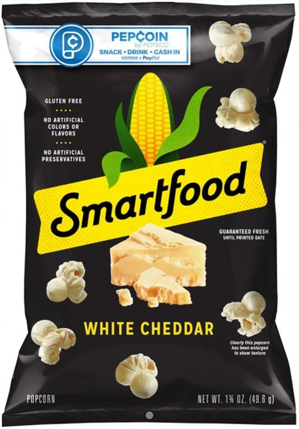 Xvl smartfood popcorn 1.75oz 24ct