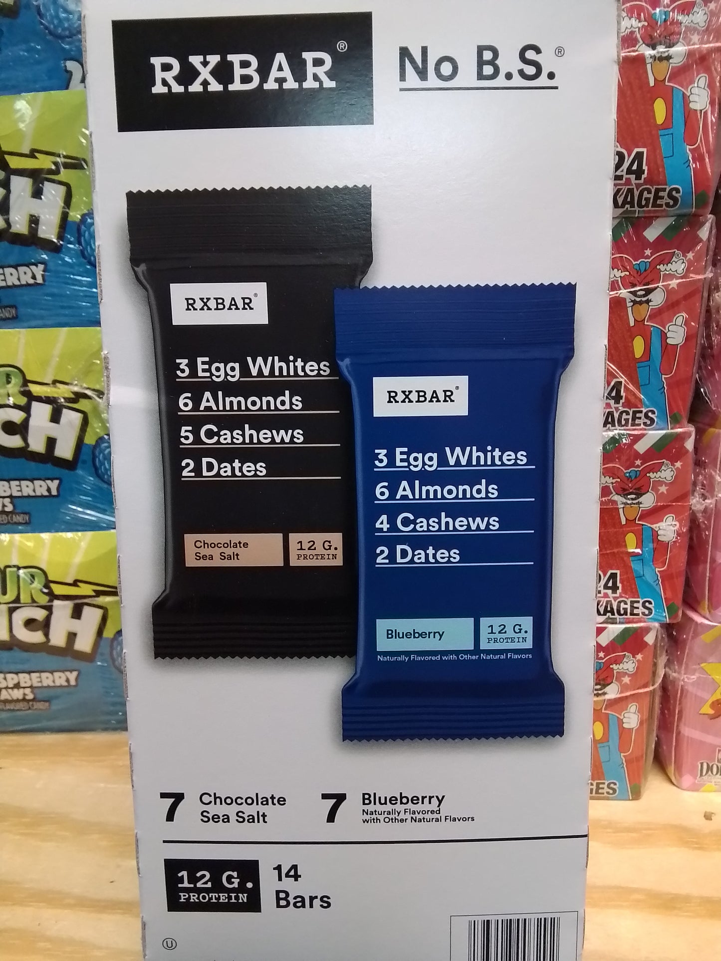 RX BARS WHITE box 14ct