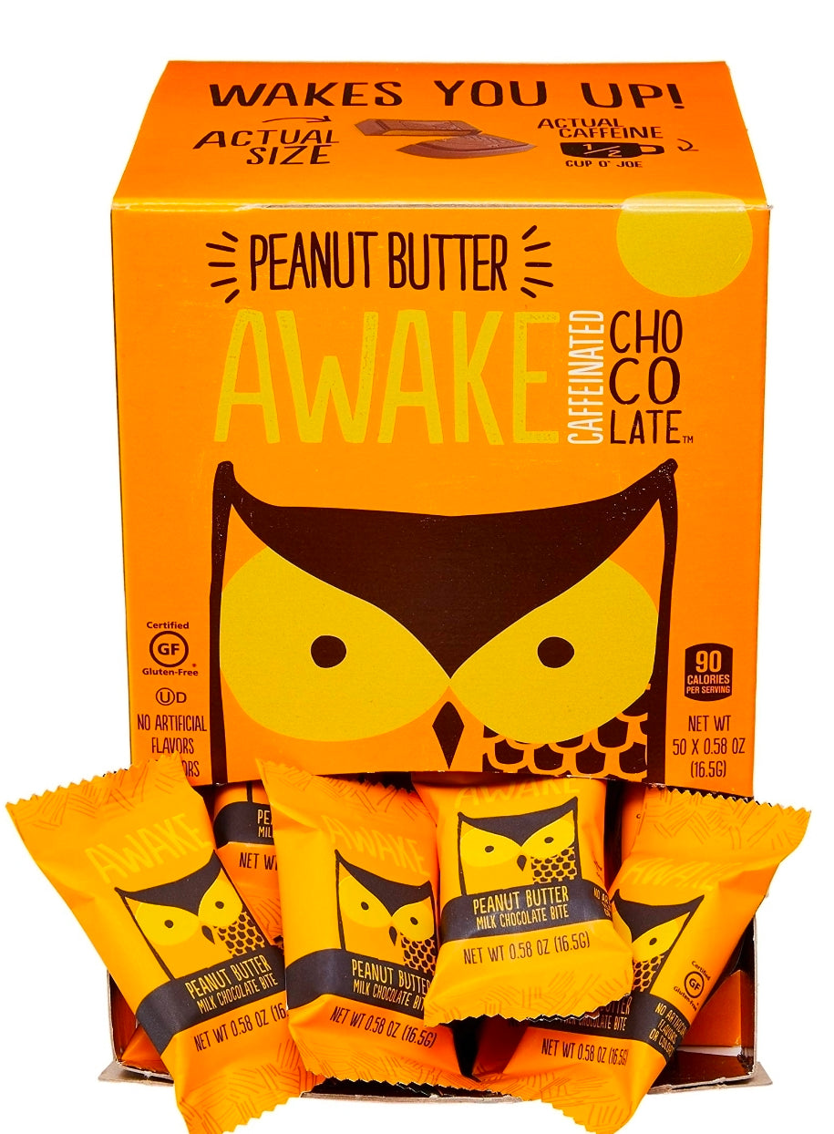 Awake PB chocolate 50ct
