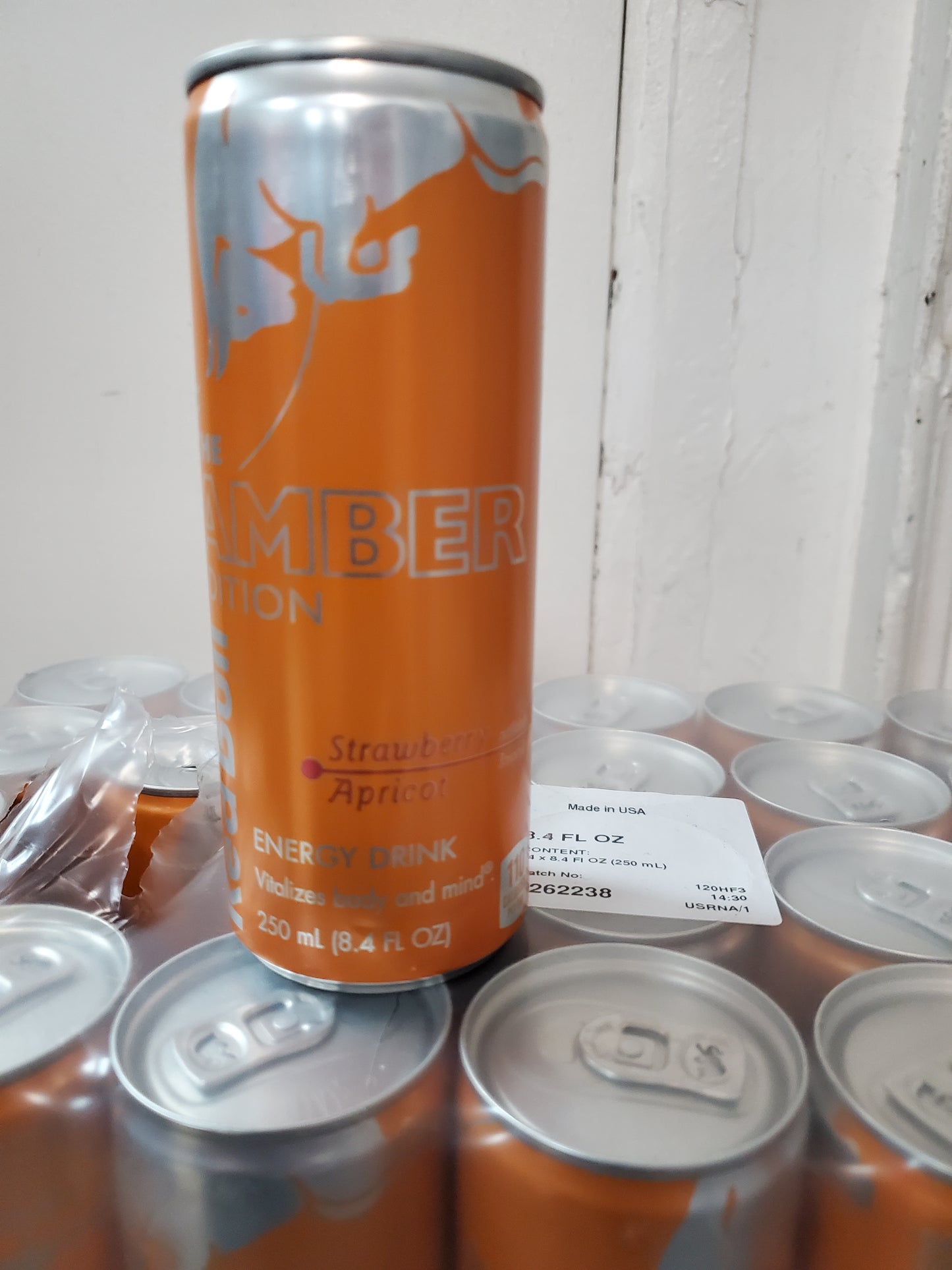 Red bulls apricot amber edition