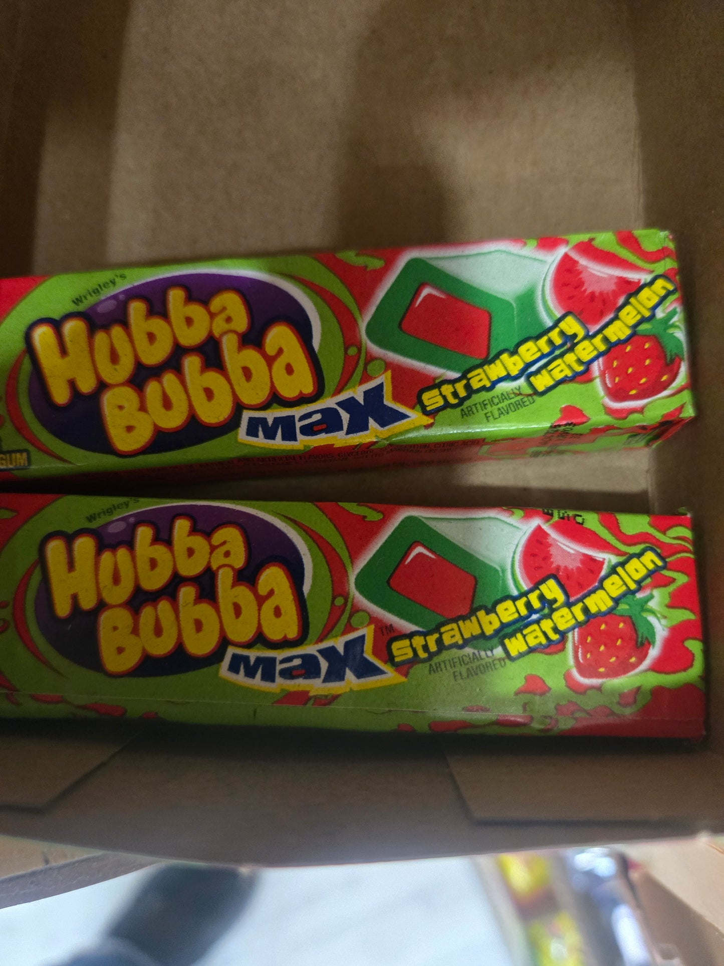 hubba bubba straw/water 18ct