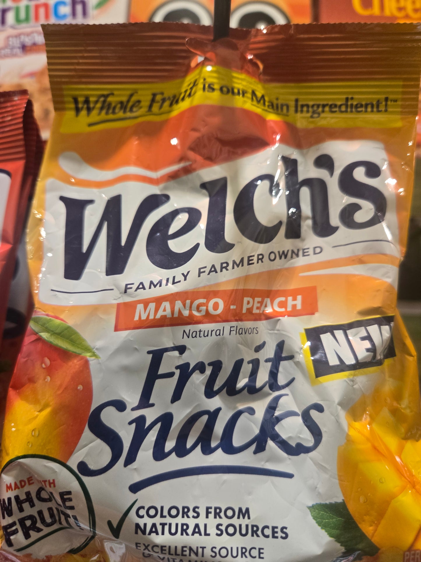 Welchs mango & peaches 5oz 12ct