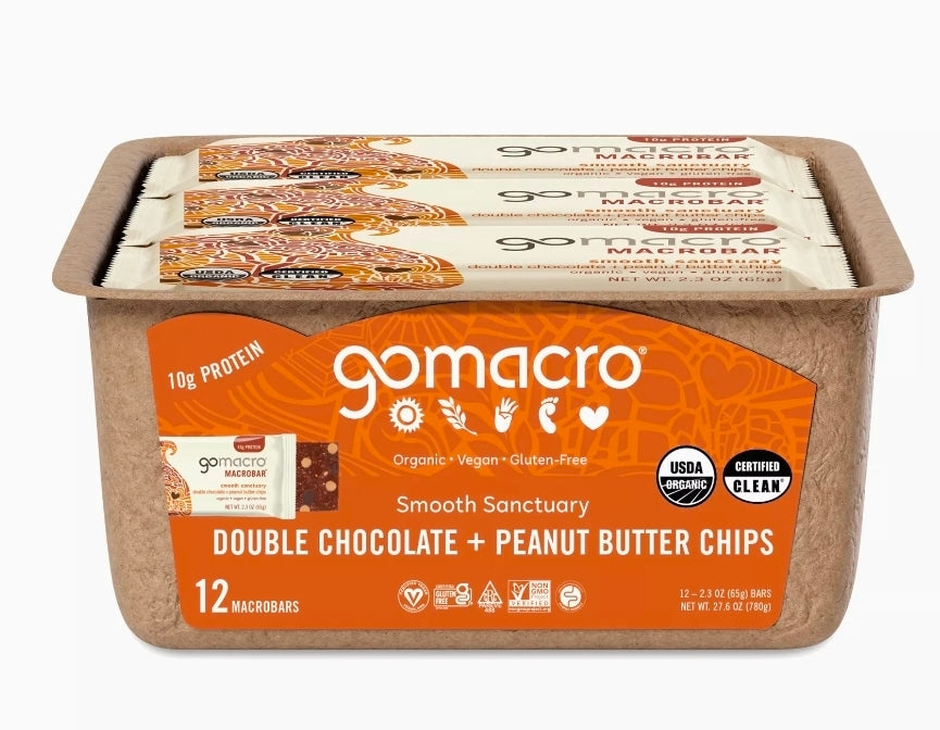 Go macro double pb choc chip