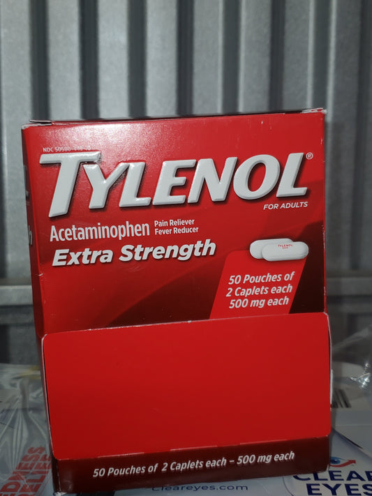 tylenol 50ct loose