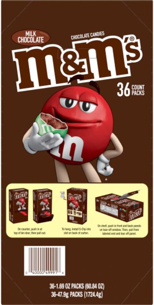 M&m plain 36ct