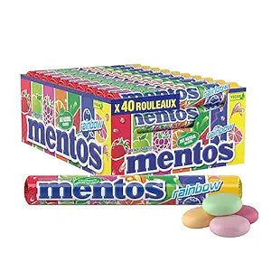 Mentos rainbow