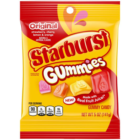 STARBURST GUMMIES ORIGINAL 5.8OZ