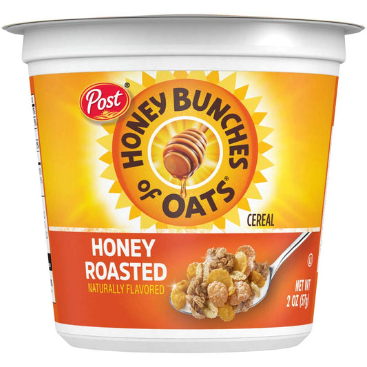 Honey bunches of oats honey roasted cup cereal