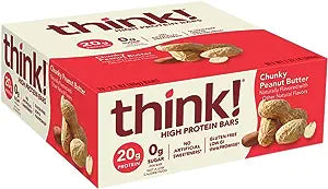 Think bars chunky pb