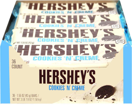 Hershey cookie creme 36ct