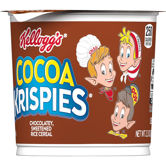 Cocoa krispies cup cereal