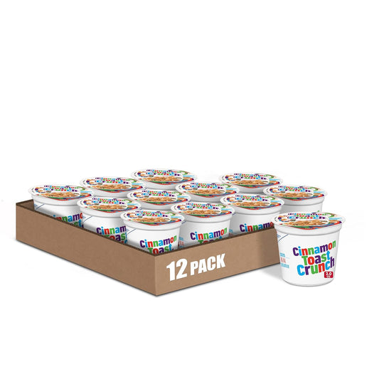 Cinnamon toast crunch cup cereal