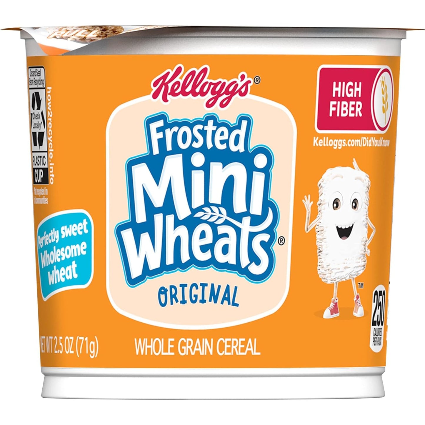Frosted Miniwheats cup cereal