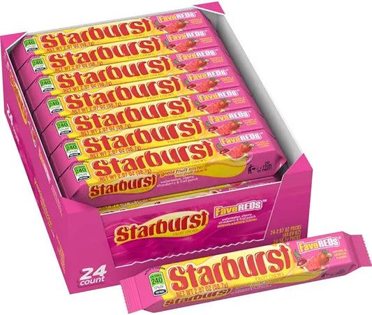 Starburst fave red 24ct
