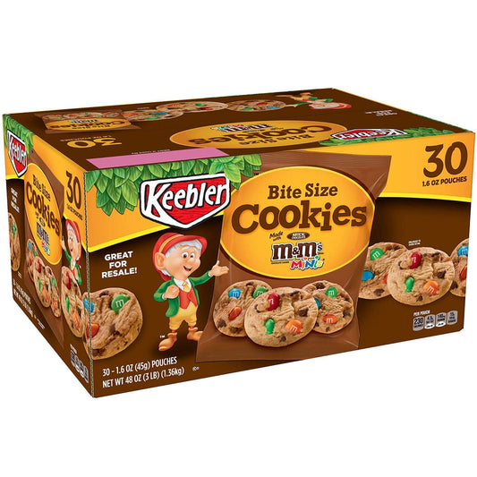 Keebler m&m cookies