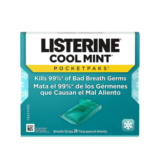 Listerine coolmint pocket packs 12ct