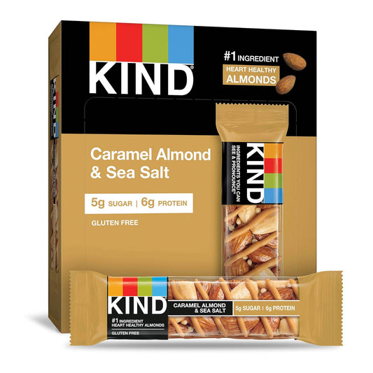 kind bar camarel almond and sea salt