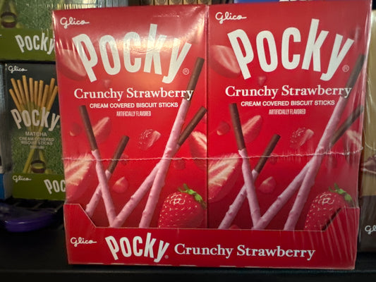 Pocky big crunchy strawberry