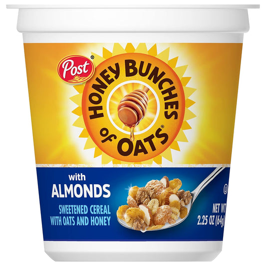 Honey bunches of oats w/almonds cup cereal