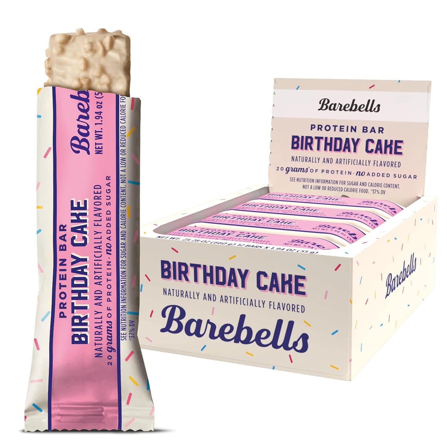 Barebells birthday cake
