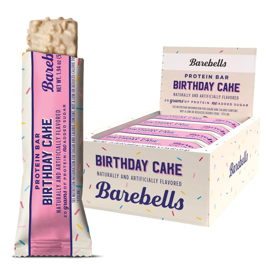 Barebells birthday cake