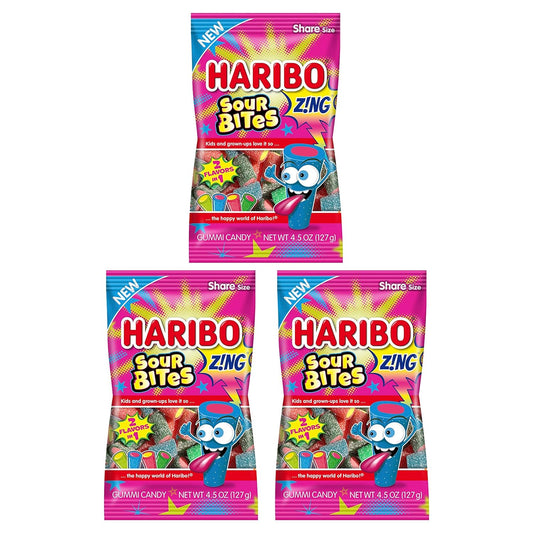Haribo sour bites 6.3oz