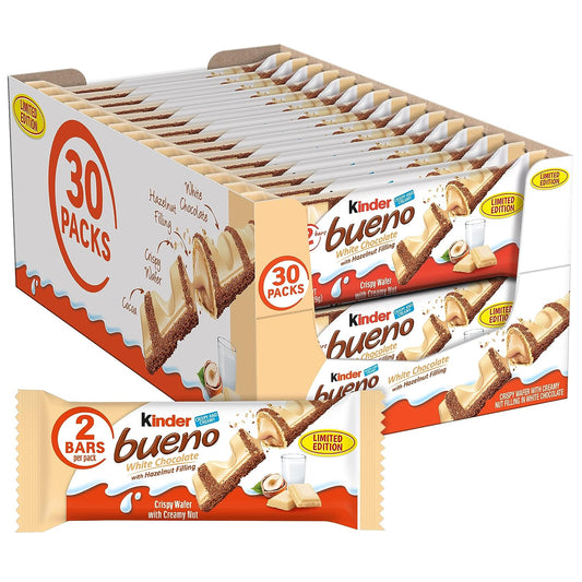 Kinderbueno white chocolate 30ct
