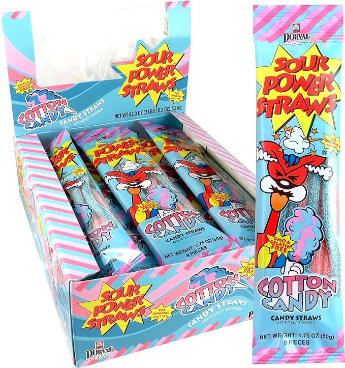 Sourpower cotton candy 24ct
