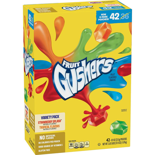 Fruit gushers 42ct