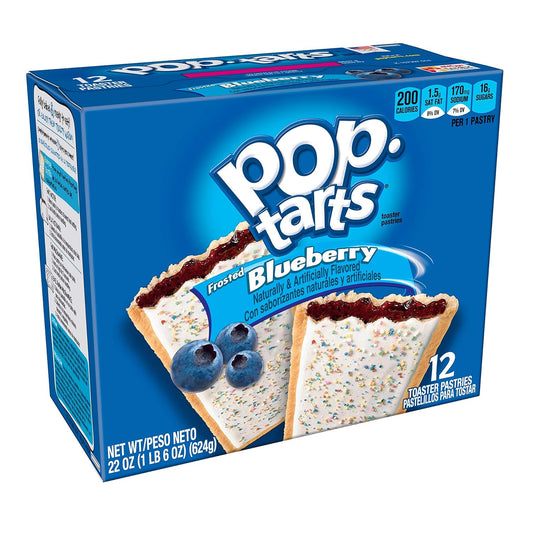 Poptarts blueberry