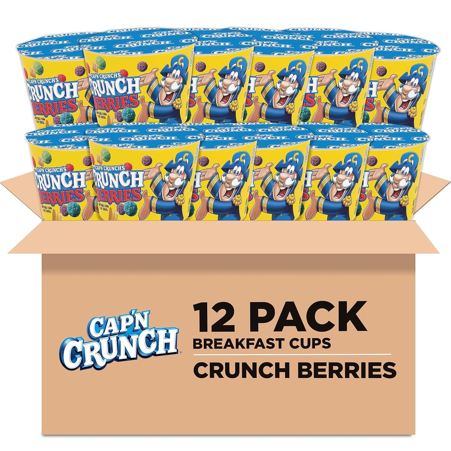 Capn crunch berries cup cereal