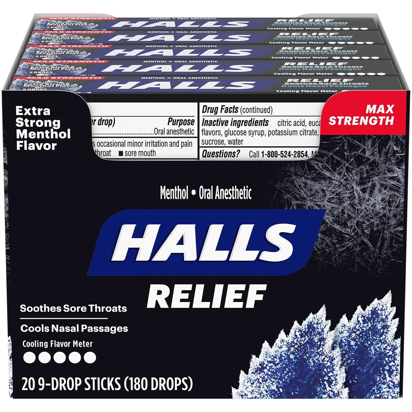 Halls black
