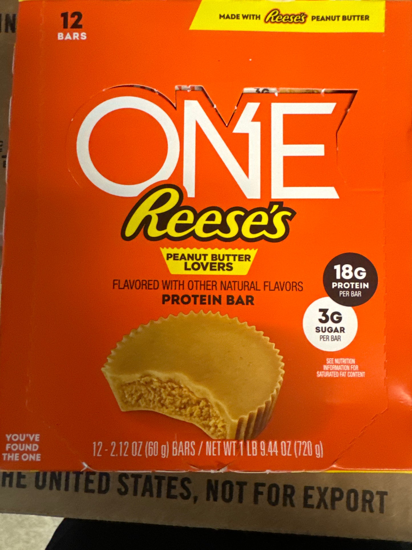 One bar reeses cup