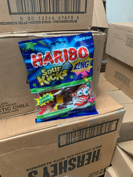 Haribo gummy bear sour Kicks