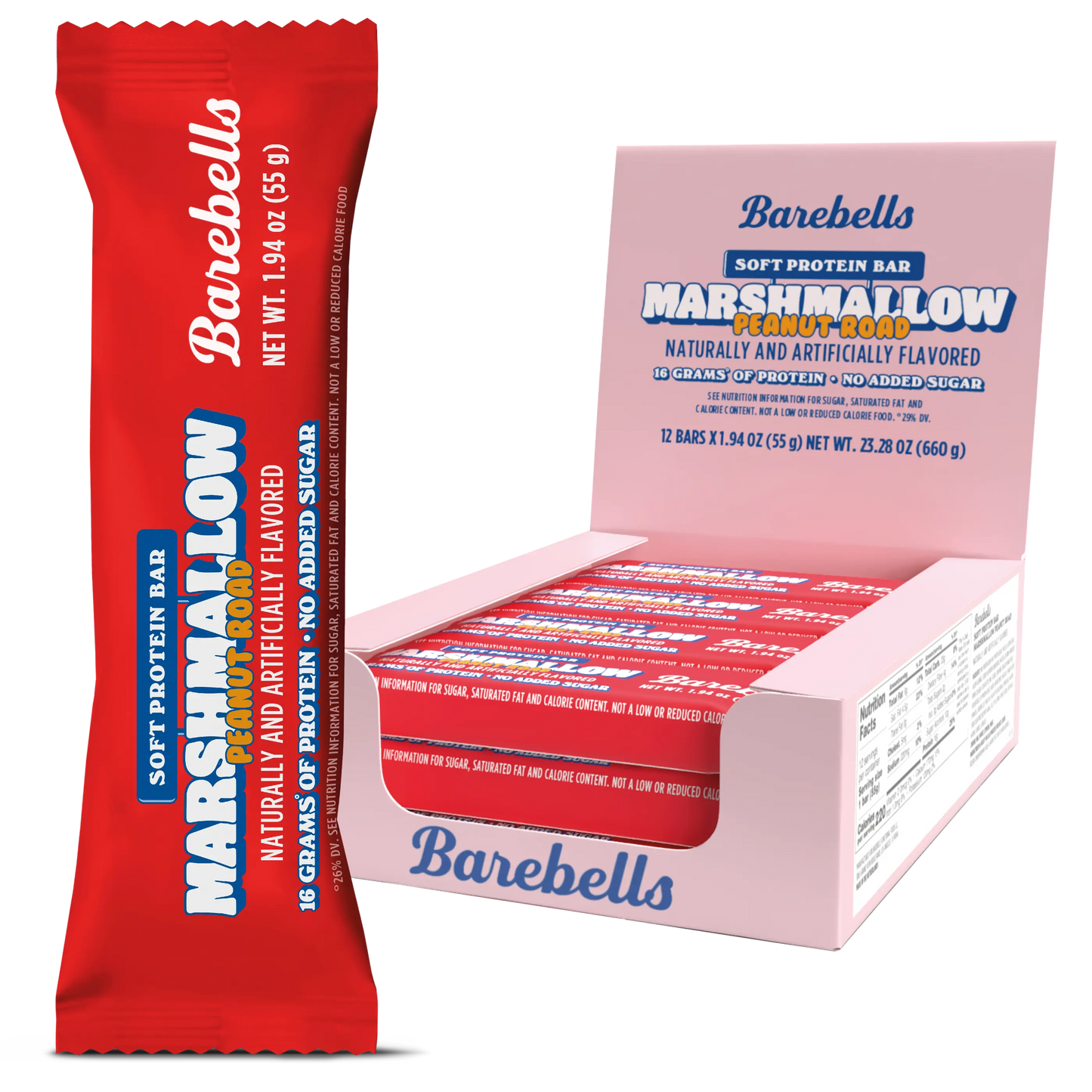 Barebells Marshmallo Peanut road
